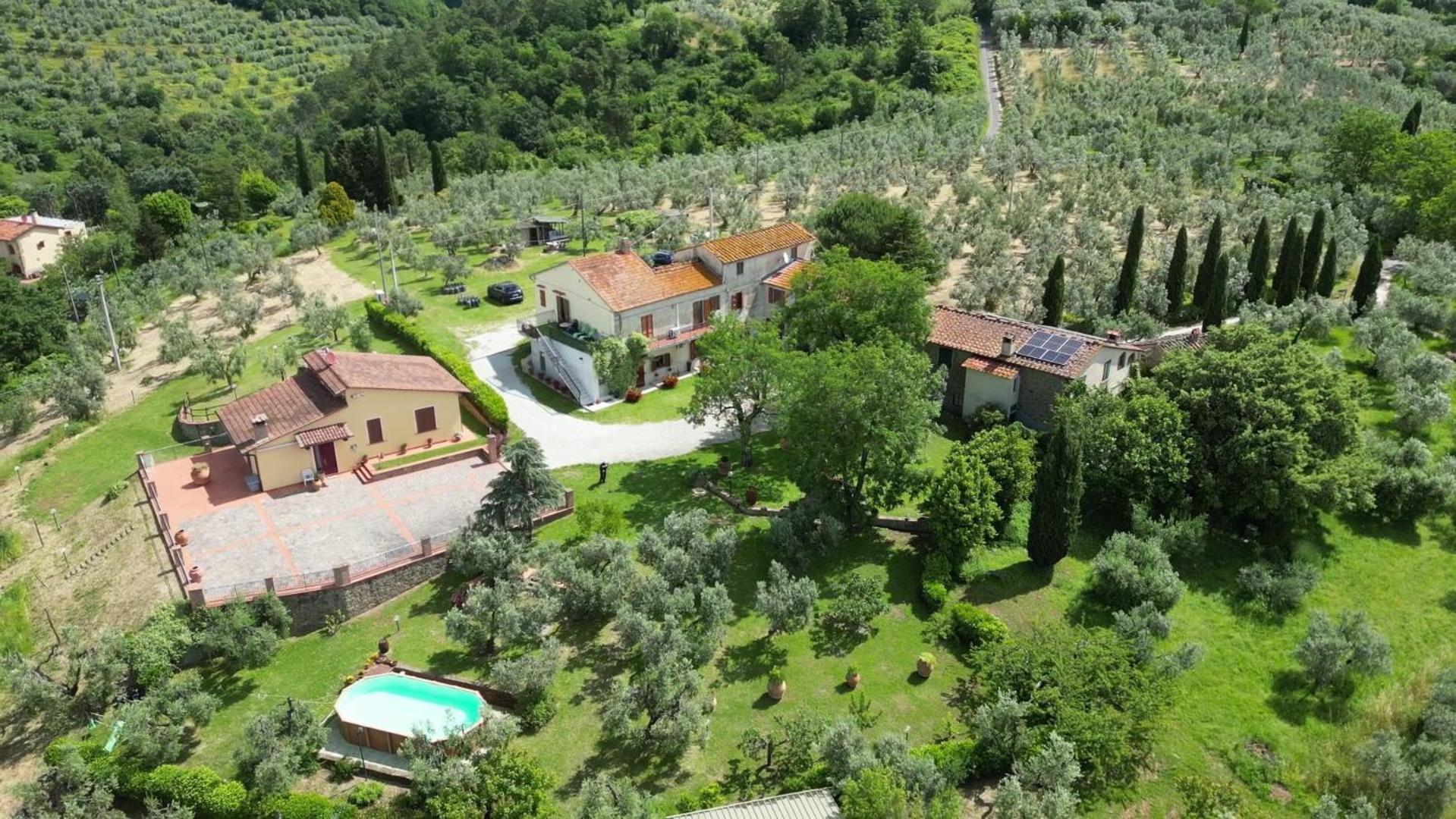 Villa Il Palagio Vinci Exterior foto